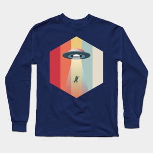 Retro Abduction Long Sleeve T-Shirt